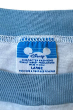 画像をギャラリービューアに読み込む, MADE IN USA 80'S DNALD DUCK RINGER T-SHIRT / WHITE [SIZE: L USED]
