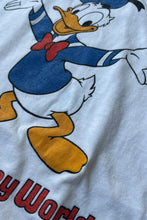 画像をギャラリービューアに読み込む, MADE IN USA 80'S DNALD DUCK RINGER T-SHIRT / WHITE [SIZE: L USED]
