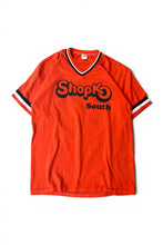 画像をギャラリービューアに読み込む, MADE IN USA 70-80'S V-NECK T-SHIRT / ORANGE [SIZE: L USED]
