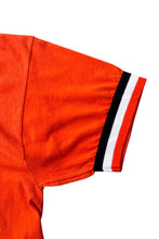 画像をギャラリービューアに読み込む, MADE IN USA 70-80'S V-NECK T-SHIRT / ORANGE [SIZE: L USED]
