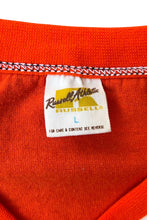画像をギャラリービューアに読み込む, MADE IN USA 70-80'S V-NECK T-SHIRT / ORANGE [SIZE: L USED]
