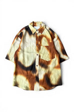 画像をギャラリービューアに読み込む, S/S PATTERN SILK SHIRT / PATTERN [SIZE: S USED]
