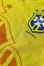 画像をギャラリービューアに読み込む, 94'S BRAZIL FOOTBALL GAME SHIRT / YELLOW [SIZE: L USED]
