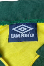 画像をギャラリービューアに読み込む, 94'S BRAZIL FOOTBALL GAME SHIRT / YELLOW [SIZE: L USED]
