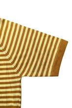 画像をギャラリービューアに読み込む, 70'S BORDER S/S POLO SHIRT / YELLOW [SIZE: L USED]
