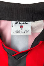 画像をギャラリービューアに読み込む, 94'S-98'S AC MILAN FOOTBALL SHIRT / STRIPE [SIZE: M USED]
