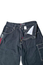 画像をギャラリービューアに読み込む, Y2K EARLY 00'S CARGO SHORT PANTS / BLACK [SIZE: 32 USED]
