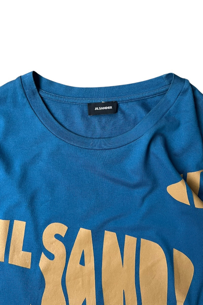 MADE IN PORTUGAL 12AW PRINT T-SHIRT / BLUE [SIZE: M USED]