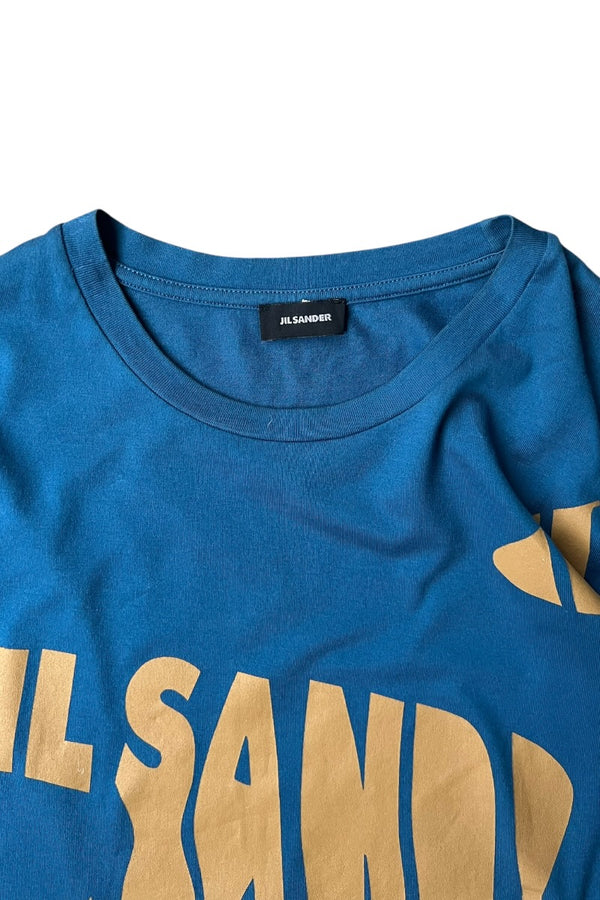 MADE IN PORTUGAL 12AW PRINT T-SHIRT / BLUE [SIZE: M USED]