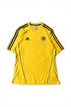 画像をギャラリービューアに読み込む, 90'S V-NECK FOOTBALL GAME SHIRT / YELLOW [SIZE: L USED]
