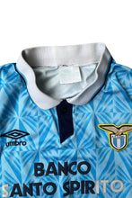 画像をギャラリービューアに読み込む, 90'S LAZIO FOOTBALL GAME SHIRT / LIGHT BLUE [SIZE: M USED]
