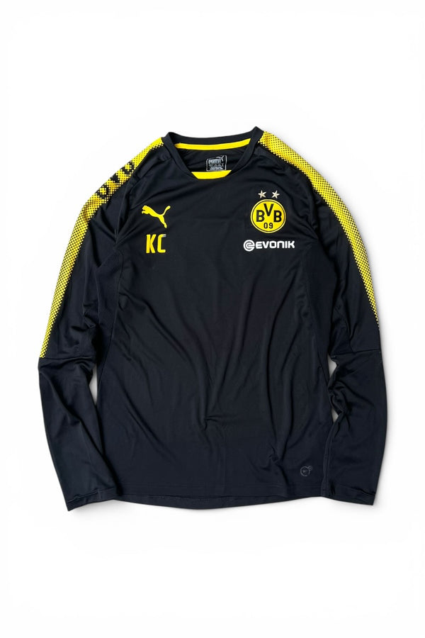 Y2K 09년 보루시아 도르트문트 풋볼 L/S 게임 셔츠 / 블랙 [SIZE: M USED]