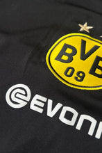 画像をギャラリービューアに読み込む, Y2K 09'S BORUSSIA DORTMUND FOOTBALL L/S GAME SHIRT / BLACK [SIZE: M USED]
