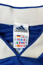 画像をギャラリービューアに読み込む, 90'S V-NECK FOOTBALL GAME SHIRT / BLUE [SIZE: XL USED]
