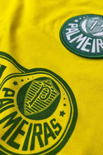 画像をギャラリービューアに読み込む, Y2K EARLY 00'S PALMEIRAS FOOTBALL GAME SHIRT / YELLOW [SIZE: L USED]
