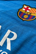 画像をギャラリービューアに読み込む, BARCELONA FOOTABALL GAME SHIRT / BLUE [SIZE: L USED]
