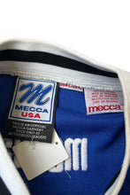 画像をギャラリービューアに読み込む, 90'S SLEEVE LOGO V-NECK T-SHIRT / BLUE [SIZE: L USED]
