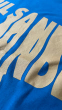 画像をギャラリービューアに読み込む, MADE IN PORTUGAL 12AW PRINT T-SHIRT / BLUE [SIZE: M USED]
