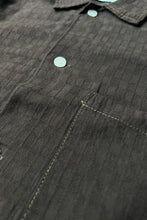 画像をギャラリービューアに読み込む, MADE IN USA S/S SHIRT / BROWN [SIZE: XS USED]
