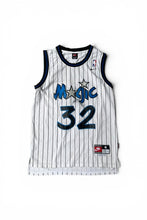 画像をギャラリービューアに読み込む, 90'S ORLAND MAGIC SHAQ O'NEAL NBA GAME SHIRT / STRIPE [SIZE: S USED]
