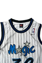 画像をギャラリービューアに読み込む, 90'S ORLAND MAGIC SHAQ O'NEAL NBA GAME SHIRT / STRIPE [SIZE: S USED]
