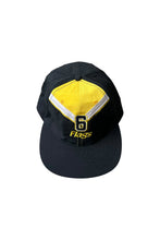 Load image into Gallery viewer, 90'S NYLON 6-PANEL CAP / BLACK [SIZE: ONE SIZE DEADSTOCK/NOS]
