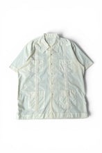 画像をギャラリービューアに読み込む, 70'S S/S CUBA SHIRT / WHITE [SIZE: L USED]
