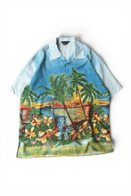 画像をギャラリービューアに読み込む, 90'S S/S SILK HAWAIIAN SHIRT / MULTI [SIZE: L USED]
