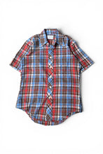 画像をギャラリービューアに読み込む, 70'S S/S CHECK SHIRT / CHECK [SIZE: M USED]
