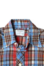 画像をギャラリービューアに読み込む, 70'S S/S CHECK SHIRT / CHECK [SIZE: M USED]
