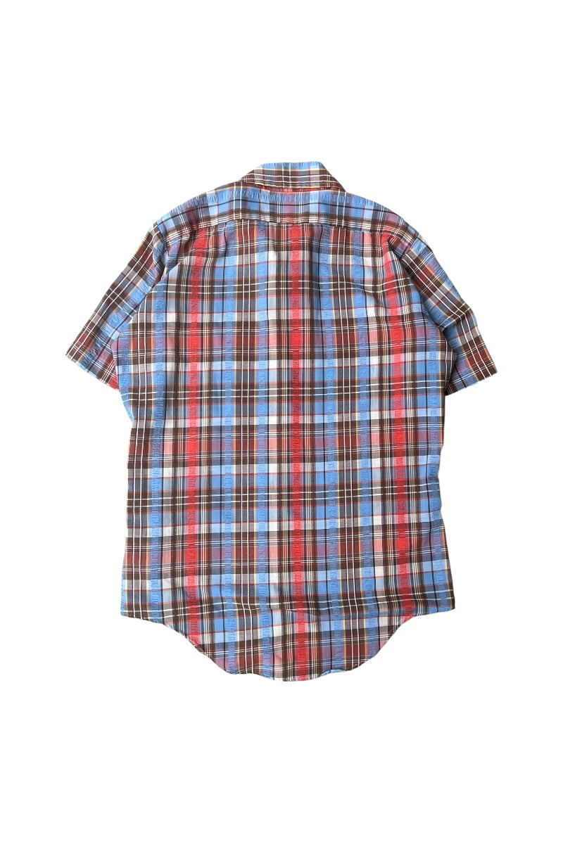 70년대 S/S 체크 셔츠 / 체크 [사이즈: M USED]
