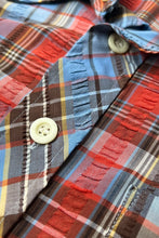 画像をギャラリービューアに読み込む, 70'S S/S CHECK SHIRT / CHECK [SIZE: M USED]
