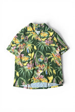 画像をギャラリービューアに読み込む, 90'S S/S VISCOSE HAWAIIAN SHIRT / GREEN [SIZE: XL USED]
