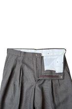 画像をギャラリービューアに読み込む, MADE IN USA 90'S 3 TUCKS SLACKS / PATTERN [SIZE: 32 USED]
