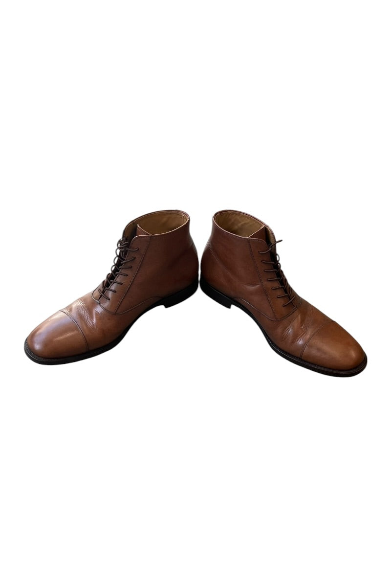 06-12'S LACE UP BOOTS RAF SIMONS ERA / BROWN [SIZE: UK8.5 (27.5cm相当) USED]