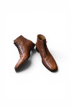 画像をギャラリービューアに読み込む, 06-12'S LACE UP BOOTS RAF SIMONS ERA / BROWN [SIZE: UK8.5 (27.5cm相当) USED]
