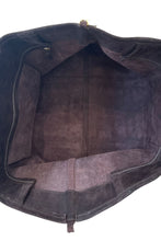 画像をギャラリービューアに読み込む, SUEDE LEATHER TOTE BAG / BROWN [SIZE: ONE SIZE USED]
