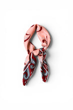 画像をギャラリービューアに読み込む, VINTAGE SILK PATTERN SCARF / RED [SIZE: ONE SIZE USED]
