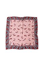 画像をギャラリービューアに読み込む, VINTAGE SILK PATTERN SCARF / RED [SIZE: ONE SIZE USED]

