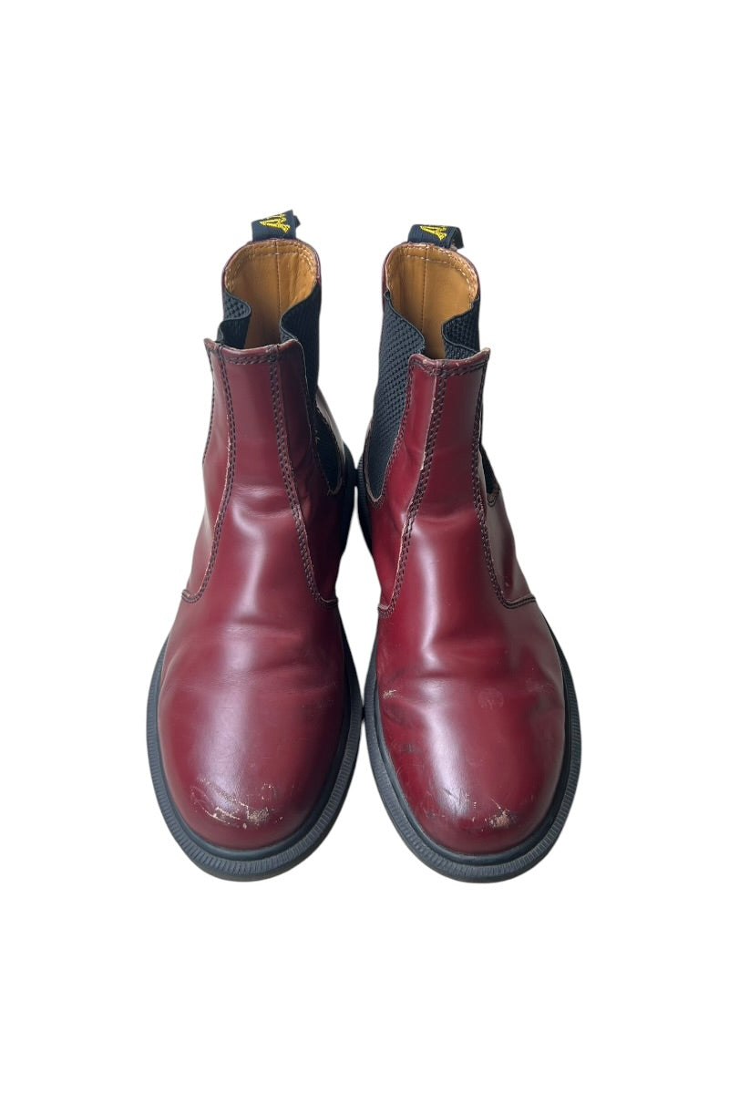 사이드 고어 부츠 / 버건디 [사이즈: US8.0 (26cm 상당) USED]