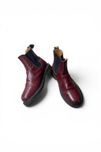 画像をギャラリービューアに読み込む, SIDE GORE BOOTS / BURGUNDY [SIZE: US8.0 (26cm相当) USED]
