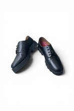 画像をギャラリービューアに読み込む, LEATHER SHOES / BLACK [SIZE: US9.0 (27cm相当) USED]
