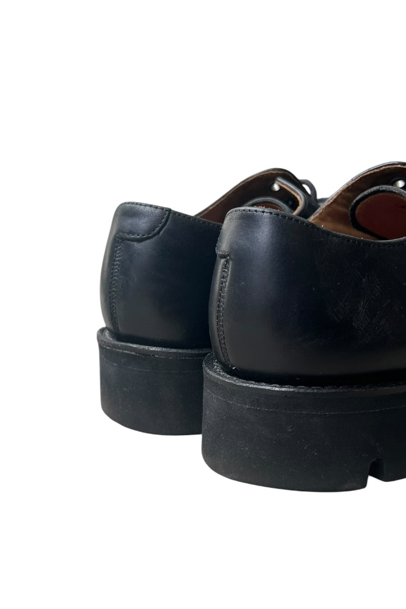 LEATHER SHOES / BLACK [SIZE: US9.0 (27cm相当) USED]