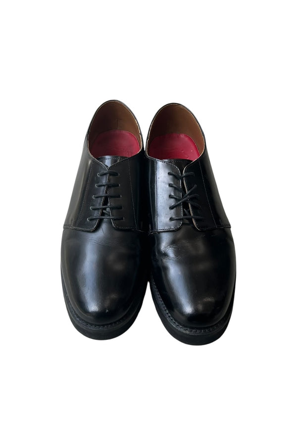 LEATHER SHOES / BLACK [SIZE: US9.0 (27cm 상당) USED]