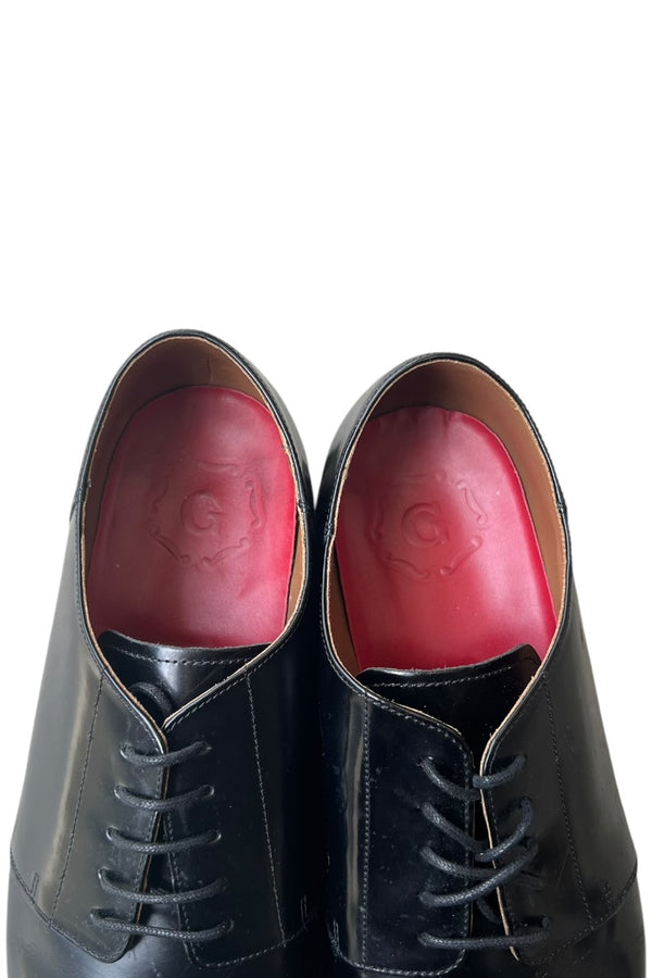 LEATHER SHOES / BLACK [SIZE: US9.0 (27cm 상당) USED]