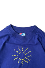画像をギャラリービューアに読み込む, MADE IN USA 90'S MESSAGE T-SHIRT / NAVY [SIZE: L USED]
