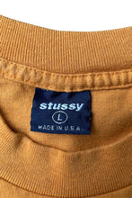 画像をギャラリービューアに読み込む, MADE IN USA 90'S SS-LINK HEX LOGO SKATE BOADING T-SHIRT / YELLOW [SIZE: L USED]
