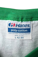 画像をギャラリービューアに読み込む, MADE IN USA 90'S BILL WOODS ADVERTISING RINGER T-SHIRT / WHITE [SIZE: L USED]
