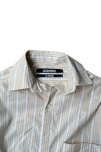 画像をギャラリービューアに読み込む, MADE IN BULGARIA LE PAYSAN L/S STRIPE SHIRT / BEIGE [SIZE: 46 USED]
