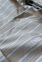 画像をギャラリービューアに読み込む, MADE IN BULGARIA LE PAYSAN L/S STRIPE SHIRT / BEIGE [SIZE: 46 USED]

